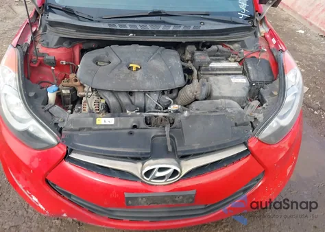 2013 Hyundai Elantra Gs from USA, damaged, VIN KMHDH6AEXDU010598